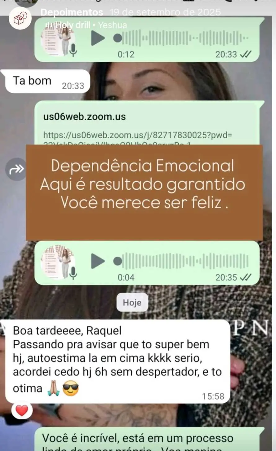 Depoimento de paciente da Raquel Rocha