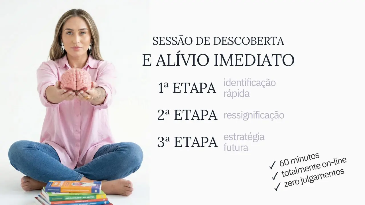 Sessão de descoberta e alívio imediato